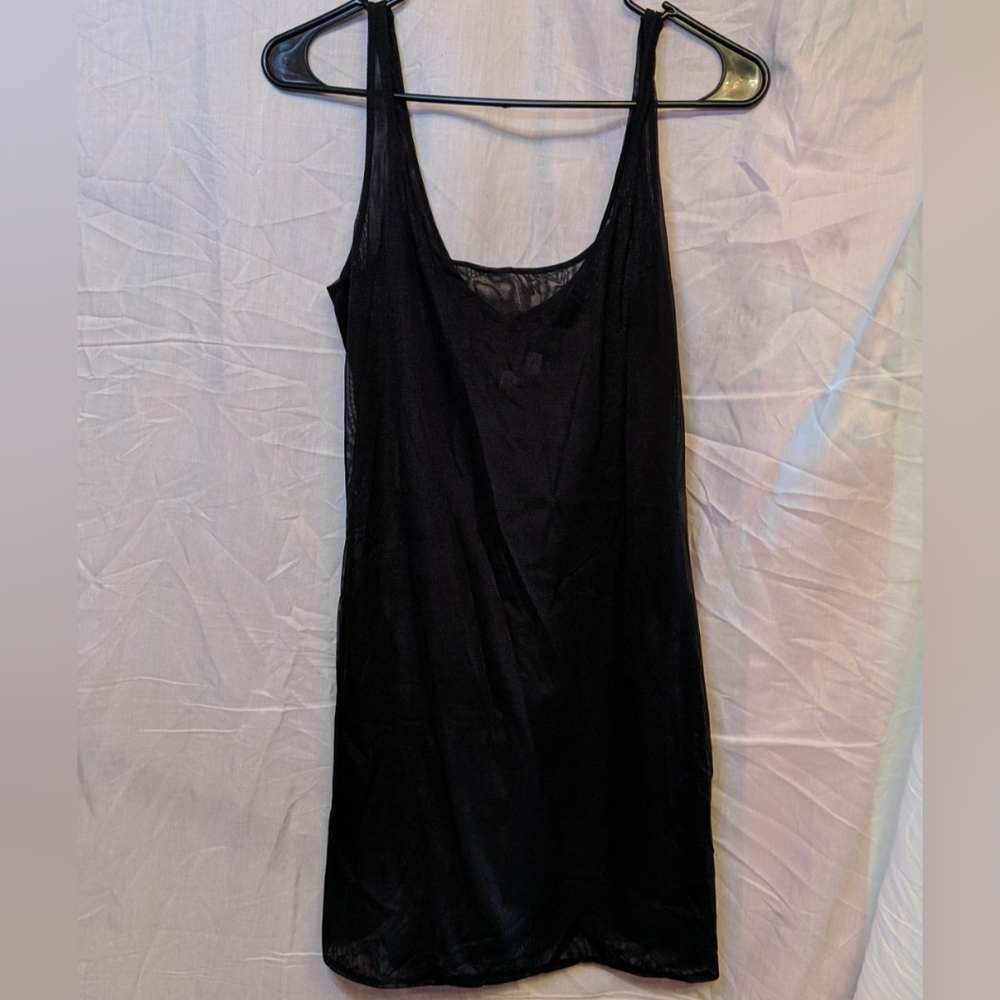 Victoria's secret black lingerie slip Medium